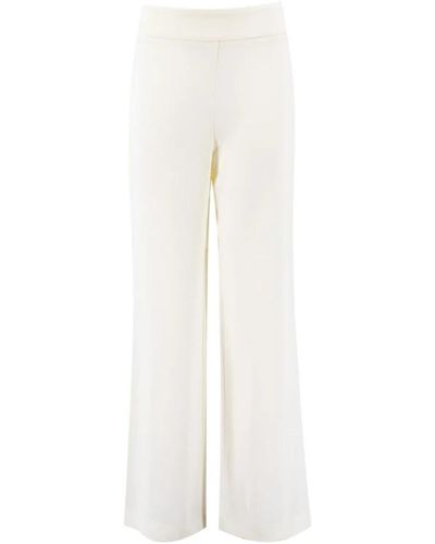 Le Tricot Perugia Wide pantaloni - Bianco