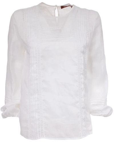 Max Mara Studio Blouses & shirts > blouses - Blanc