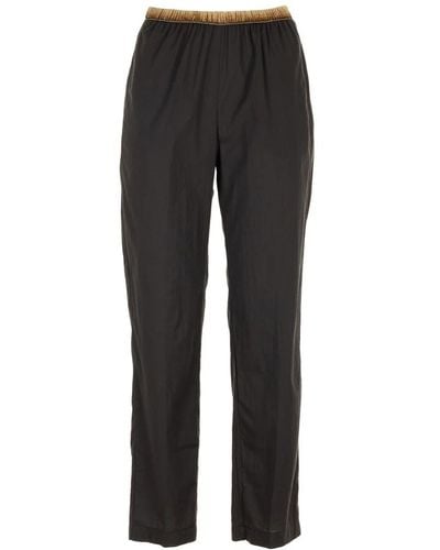 Hartford Trousers > wide trousers - Noir