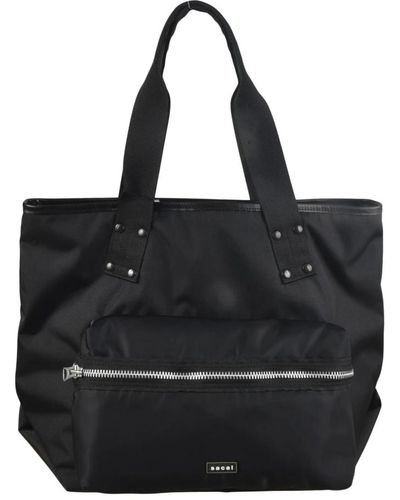 Sacai Bags > tote bags - Noir