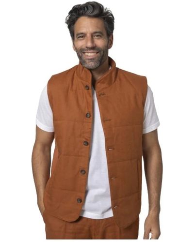 Gran Sasso Jackets > vests - Marron