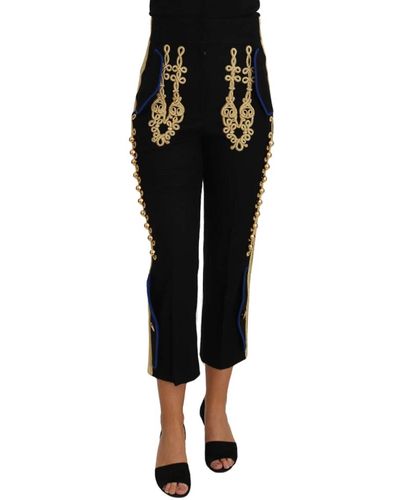 Dolce & Gabbana Pantaloni slim-fit - Nero