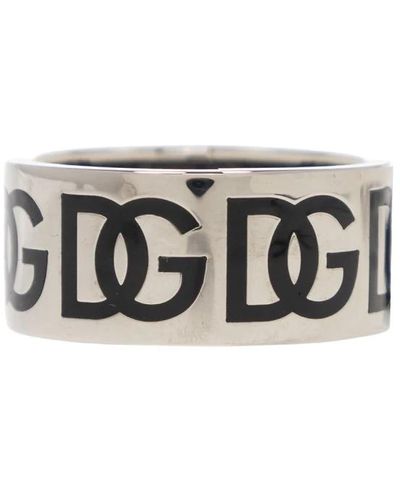 Dolce & Gabbana Accessories > Jewellery > Rings - Zwart