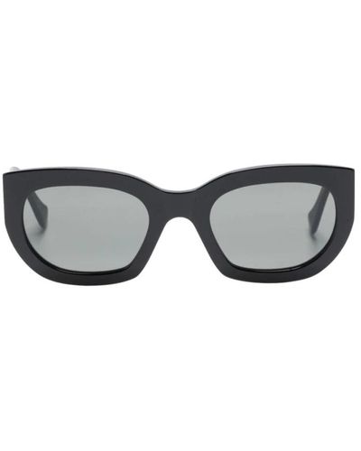 Retrosuperfuture Klassische sonnenbrille mit zubehör - Grau