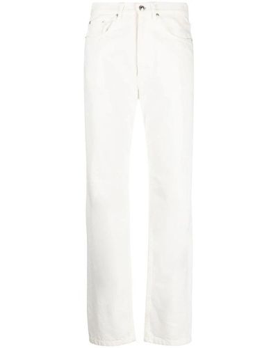 A.P.C. Gerade Jeans - Weiß