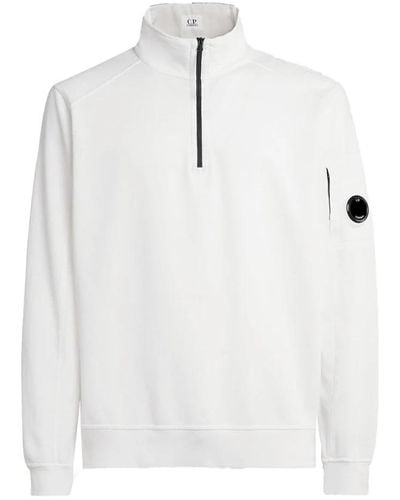 C.P. Company Sweatshirts - White