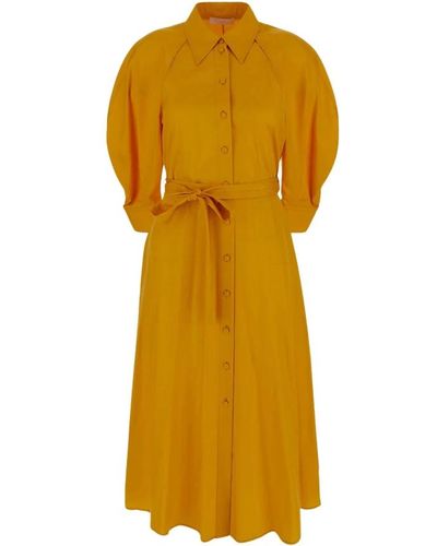 Chloé Shirt dresses - Gelb