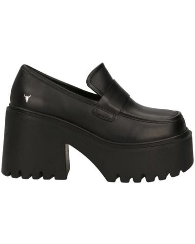Windsor Smith Court Shoes - Black