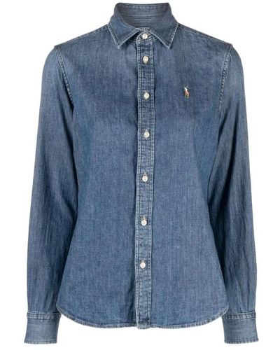 Ralph Lauren Blouses & shirts > denim shirts - Bleu