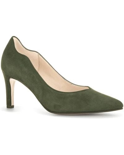Gabor Court Shoes - Green