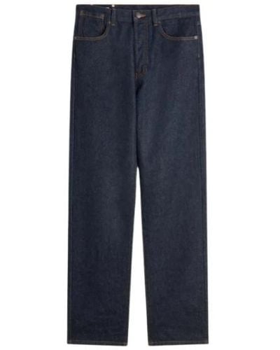 Dries Van Noten Denim peyton - jeans vestibilità clica - Blu