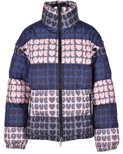 Love Moschino Down Jackets - Blue