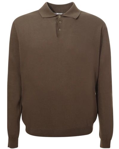 Malo Polo Shirts - Brown