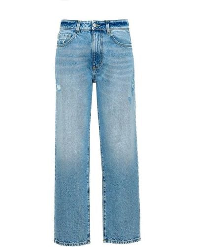 ICON DENIM Jeans > straight jeans - Bleu