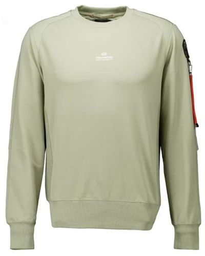 Parajumpers Militärstil sweatshirt sabre basic - Grün