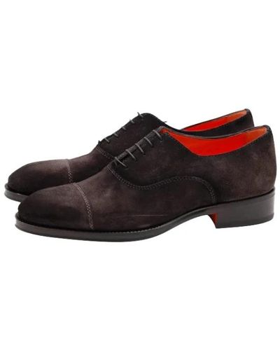 Santoni Bouyancy formal shoe dark grey - Braun