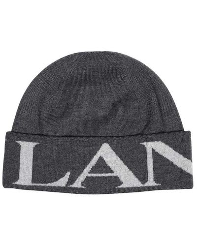 Lanvin Accessories > hats > beanies - Gris