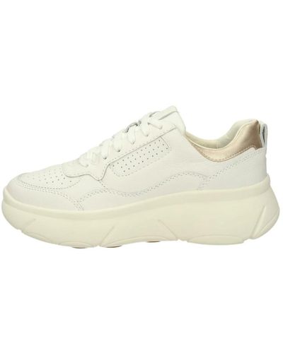 Geox Niedrige sneakers - Weiß