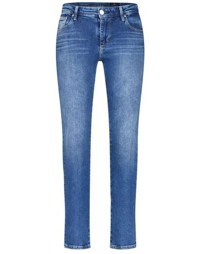 AG Jeans Slim-fit denim jeans - Blau