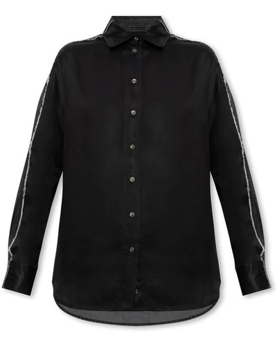 DIESEL Blouses & shirts > shirts - Noir