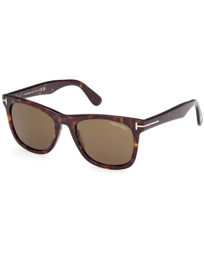Tom Ford Kevyn occhiali da sole lenti marroni gradienti - Marrone