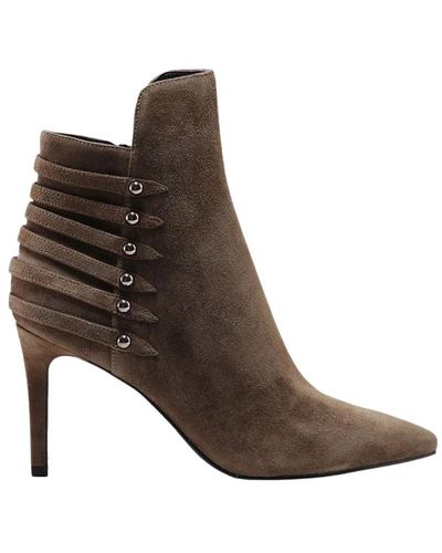 Kendall + Kylie Heeled Boots - Brown