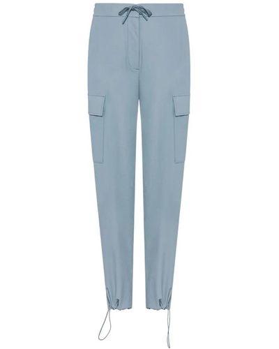 DUNO Tapered Trousers - Blue