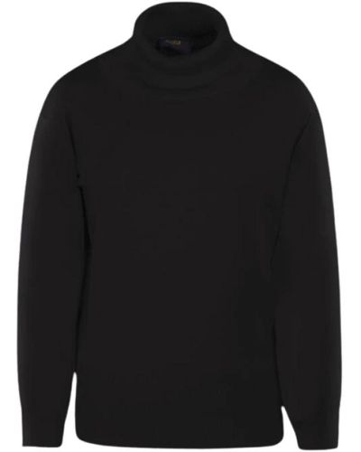 Moorer Knitwear > turtlenecks - Noir