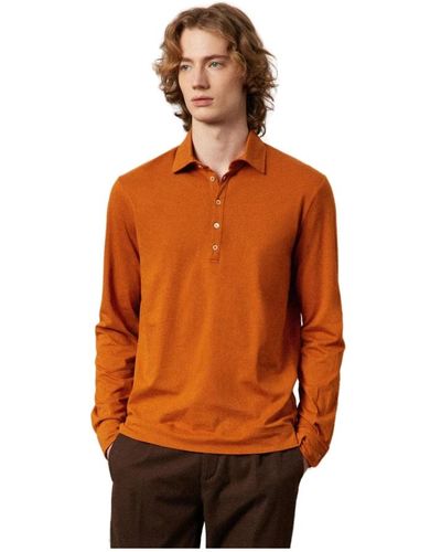 Massimo Alba Tops > polo shirts - Orange