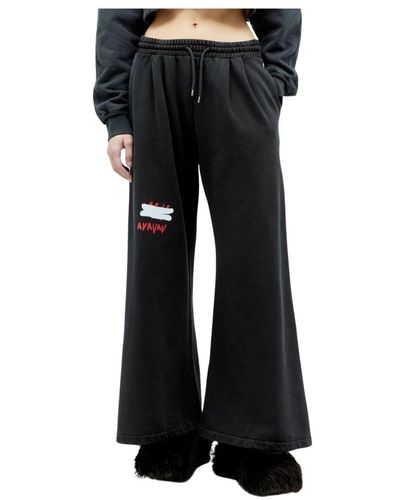 AVAVAV Trousers > wide trousers - Noir