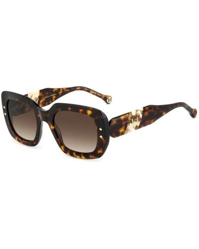 Carolina Herrera Accessories > sunglasses - Marron