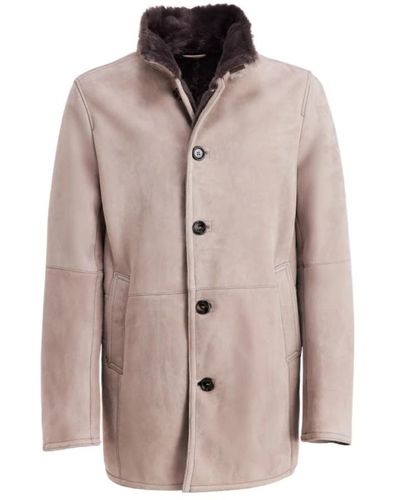 Gimo's Coats > single-breasted coats - Marron