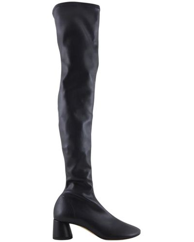 Proenza Schouler Over-Knee Boots - Black