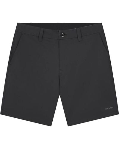 OLAF HUSSEIN Casual Shorts - Black