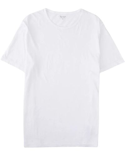 Hartford Magliette leggera girocollo senza tempo - Bianco
