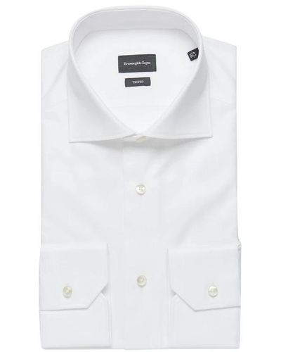 Zegna Formal Shirts - White