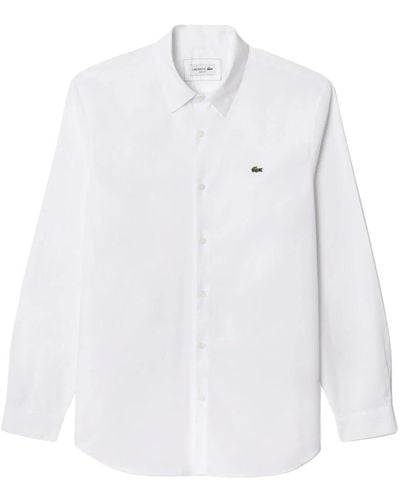 Lacoste Casual Shirts - White