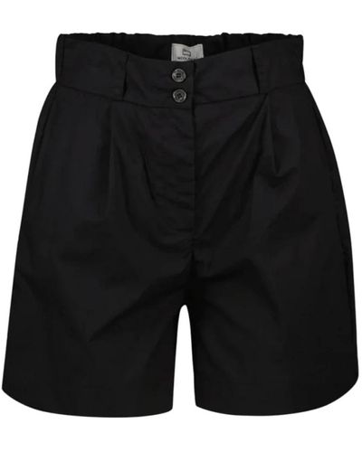 Woolrich Shorts bermuda de algodón ligero - Negro