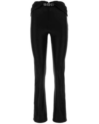 Rabanne Trousers > slim-fit trousers - Noir