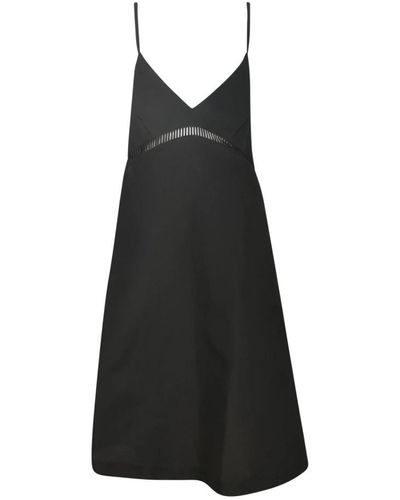 Sacai Midi Dresses - Black