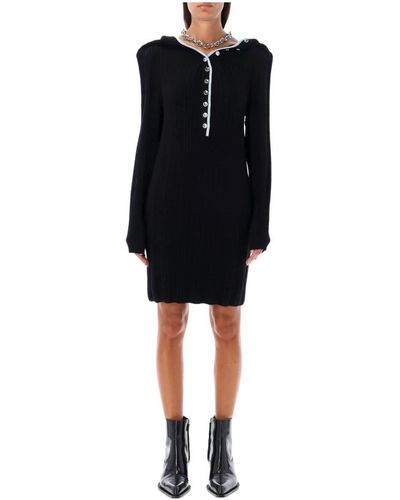 Y. Project Knitted Dresses - Black