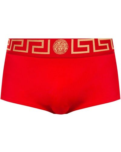 Versace Logo Schwimmboxer - Rot