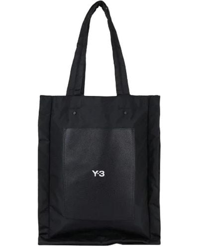 Y-3 Polyester handtaschen - Schwarz