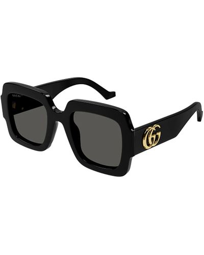 Gucci Sunglasses,stylische sonnenbrille gg1547s,gg1547s 004 sunglasses,gg1547s 003 sunglasses,gg1547s 001 sunglasses - Schwarz