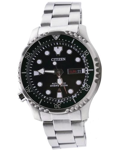 Citizen Uomo - ny0084-89e - diver's; automatic 200 mt - Metallizzato