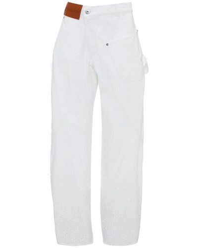 JW Anderson Loose-fit jeans - Blanco