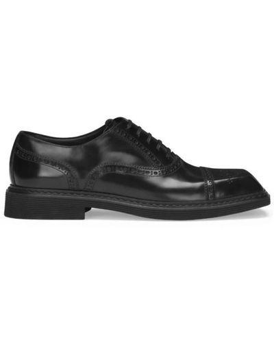 Dolce & Gabbana Laced Shoes - Black