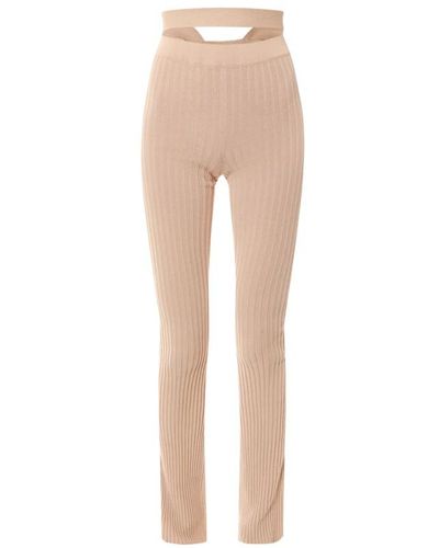 ANDREA ADAMO Trousers > leggings - Neutre