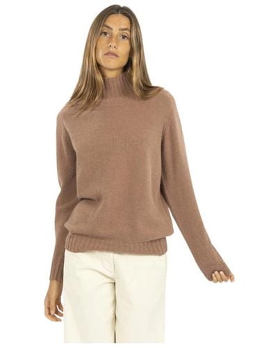 Zanone Turtlenecks - Brown