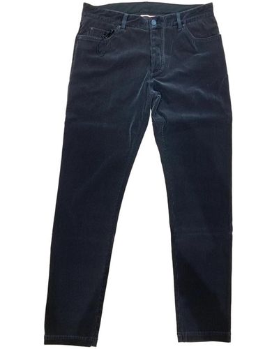 Rrd Slim-Fit Trousers - Blue
